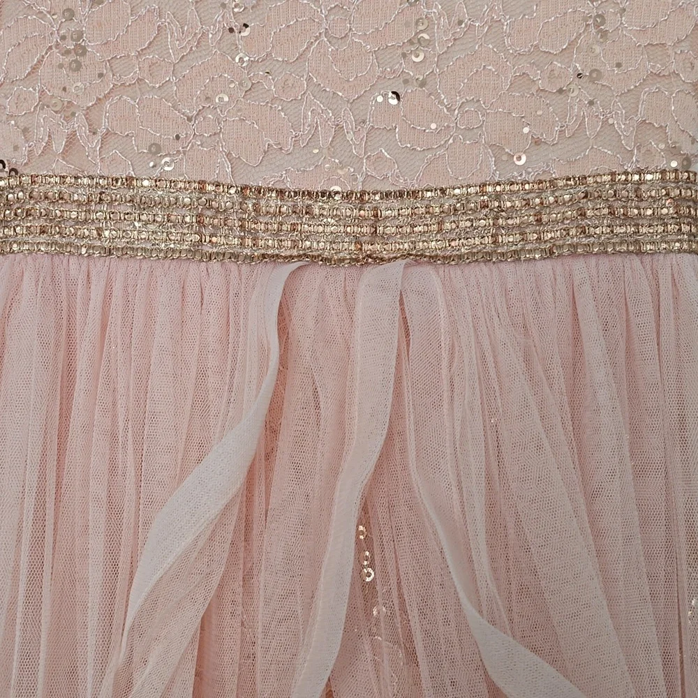 Iris & Ivy Romper with Rose Gold Accents - Picture 5 of 17